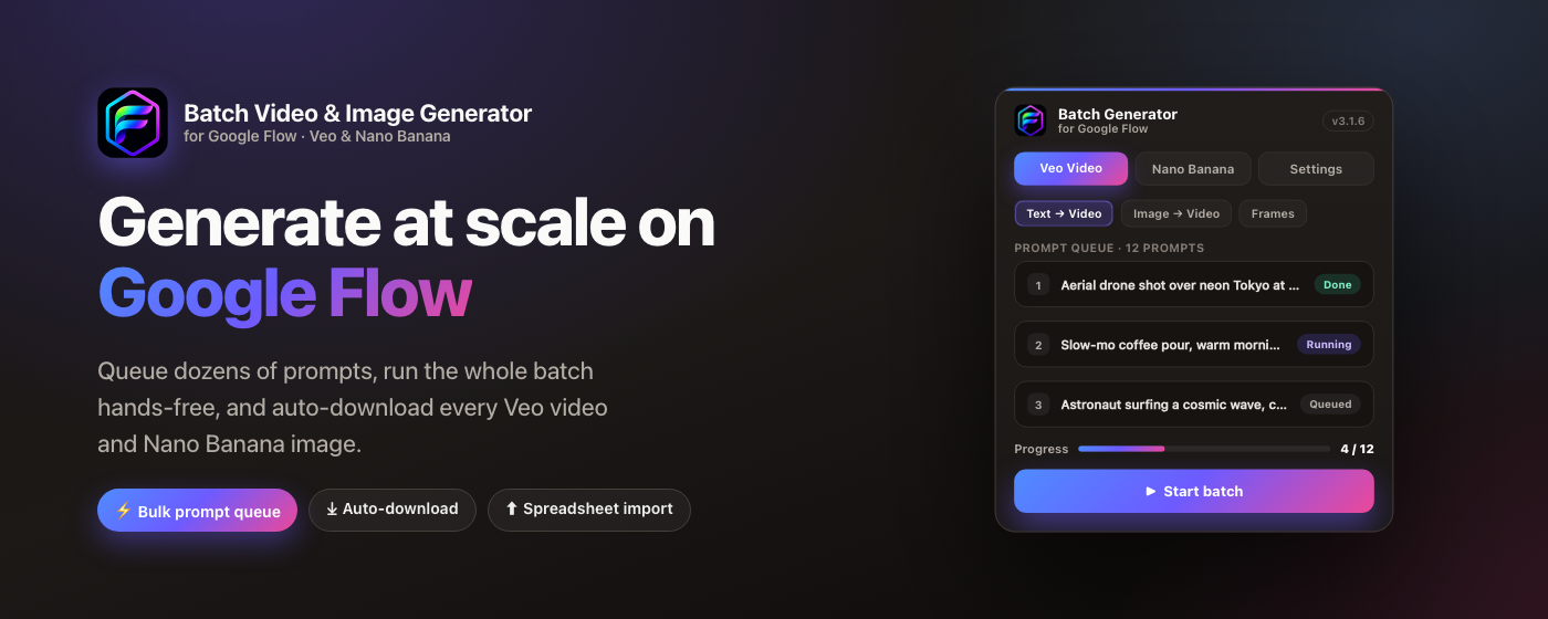 Flow Automation store preview